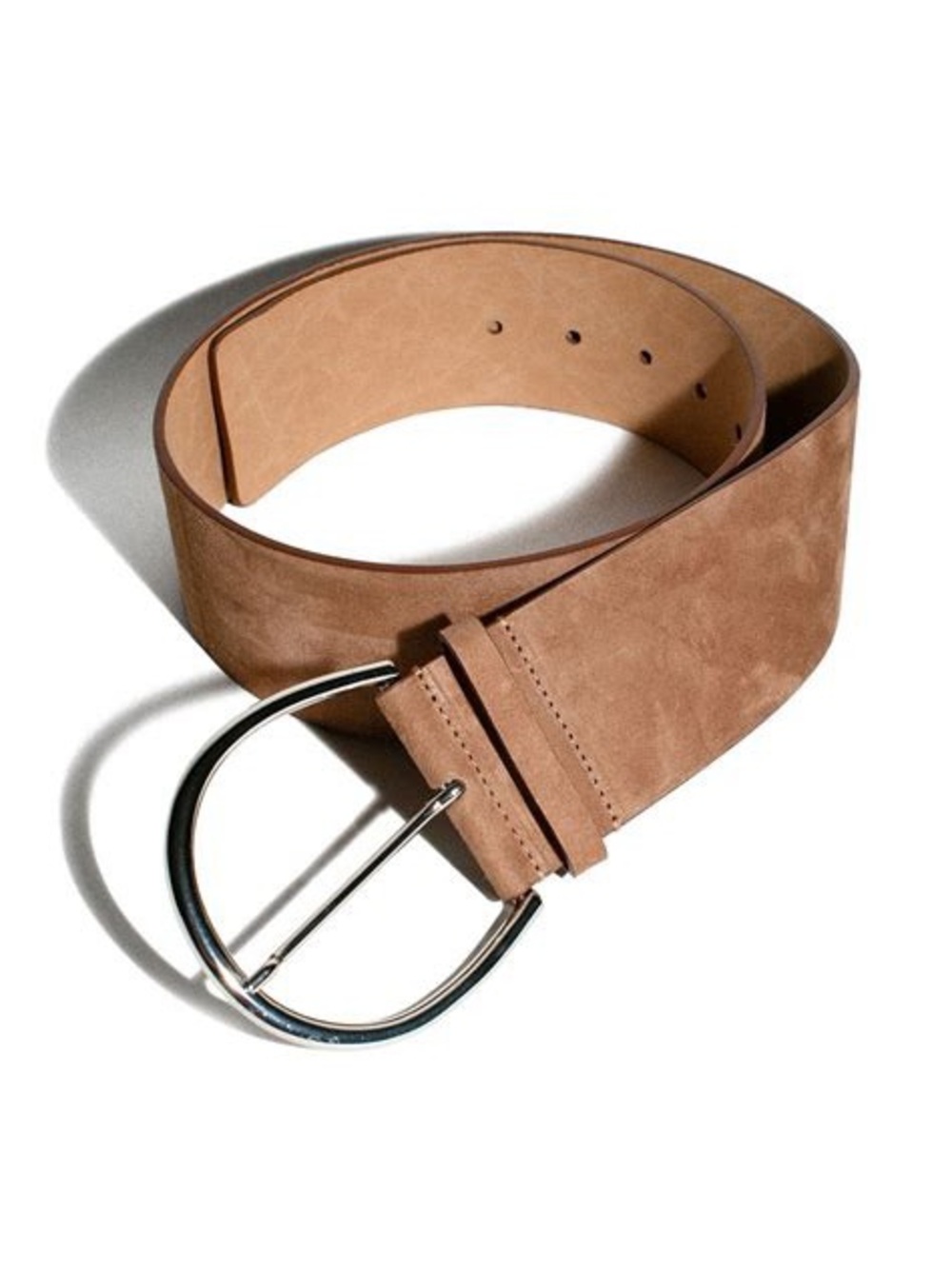 Maryam Nassir Zadeh Hawk Suede Vetiver Belt
